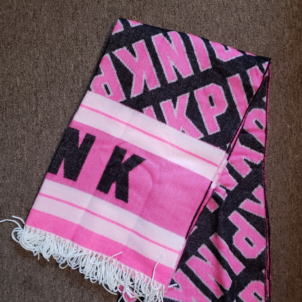 Brand new oversized PINK scarf
